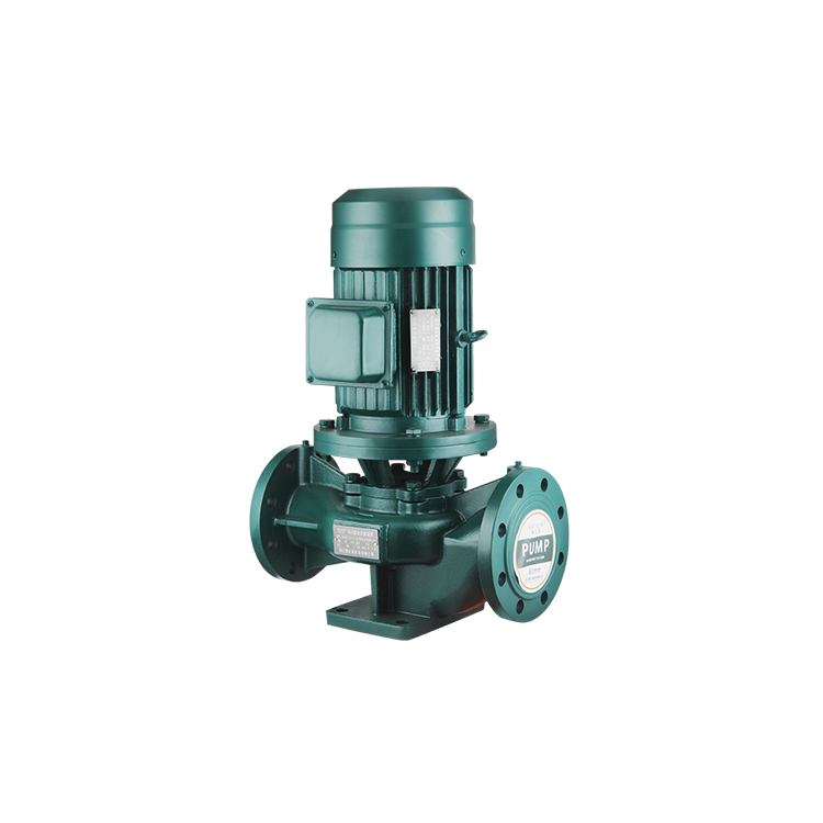Vertical pipeline pump